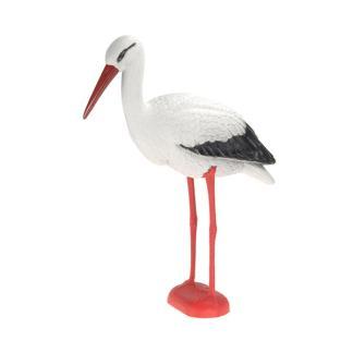 Ooievaar beeld | Gardalux | 68 x 25 x 78 cm (Kunststof), Dieren en Toebehoren, Overige Dieren-accessoires, Nieuw, Verzenden