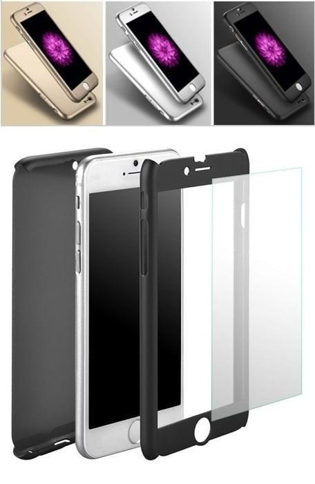 iPhone 6 Plus / 6S+ 360° Full Cover Case Hoesje incl. Temper, Telecommunicatie, Mobiele telefoons | Hoesjes en Frontjes | Apple iPhone