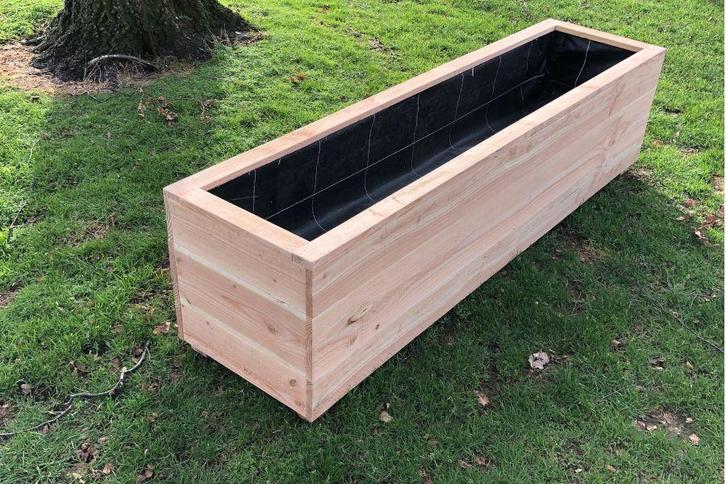 Rockwood® Plantenbak Douglas 2.00m Gratis, Kant en klaar, Tuin en Terras, Overige Tuin en Terras, Nieuw, Ophalen of Verzenden