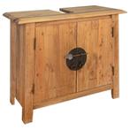 Houten Wastafelkast 70cm | Retourdeal voor Badkamer Make-..., Huis en Inrichting, Nieuw, Minder dan 100 cm, Wastafelkast, 25 tot 50 cm