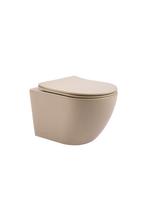 Kayvit Hangtoilet kaki | Softclose | Quickrelease | Randloos, Ophalen of Verzenden, Nieuw, Toilet
