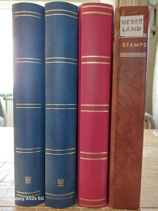 Nederland - NEDERLAND - Collectie in 4 dikke albums - NVPH, Postzegels en Munten, Postzegels | Nederland