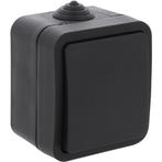 Q-LINK - Wisselschakelaar - Opbouw - 1-voudig Enkel, Doe-het-zelf en Verbouw, Elektra en Kabels, Ophalen of Verzenden, Nieuw