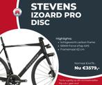 AANBIEDING: Stevens Izoard Pro Disc SRAM Force AXS Maat 62cm, Fietsen en Brommers, Fietsen | Racefietsen, 28 inch, Carbon, Nieuw