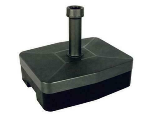 Lesli Kunststof voet vulbaar 40 kg. Antraciet, Tuin en Terras, Parasols, Parasolvoet, Nieuw