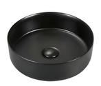Waskom 35 x 12 cm mat zwart, Doe-het-zelf en Verbouw, Sanitair, Ophalen of Verzenden, Nieuw, Bad