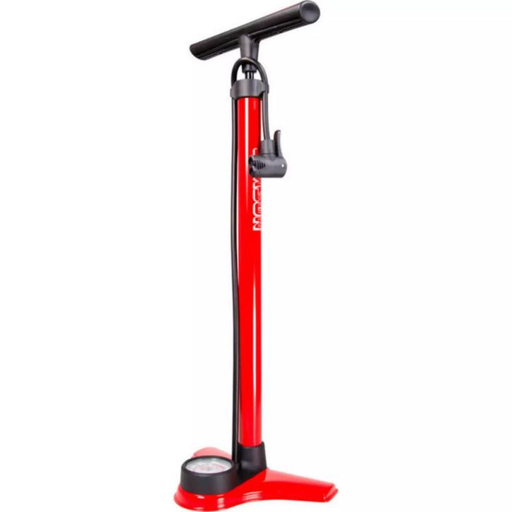 Simson Hogedrukpomp met manometer - 9 bar - ergonomisch h..., Fietsen en Brommers, Fietsaccessoires | Overige Fietsaccessoires