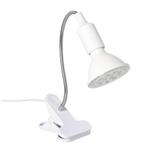 Kobi Planty Clip W Tafellamp - E27 Fitting - Wit - Flexib..., Ophalen of Verzenden, Nieuw