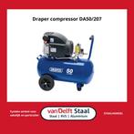 Draper compressor DA50/207, Ophalen, 6 tot 10 bar, Nieuw, 25 tot 100 liter