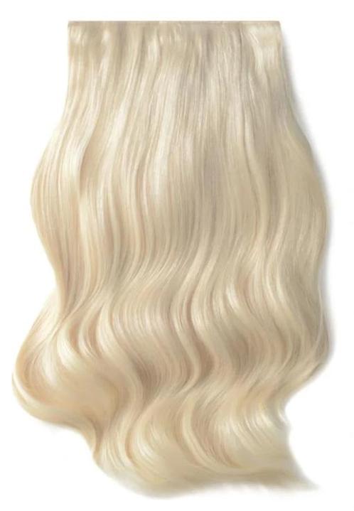 Remy Human Hair extensions Double Weft  22 - blond 60#, Sieraden, Tassen en Uiterlijk, Uiterlijk | Haarverzorging