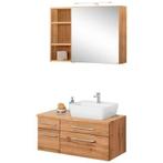 welltime Badkamerserie Davos Breedte 50 cm, met hoekige, Verzenden, Nieuw