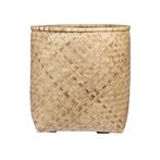 Plantenbak Zayn - Bamboe Ø75 x (H)80 cm - Ø75 x (H)80 cm, Tuin en Terras, Planten | Tuinplanten, Ophalen of Verzenden