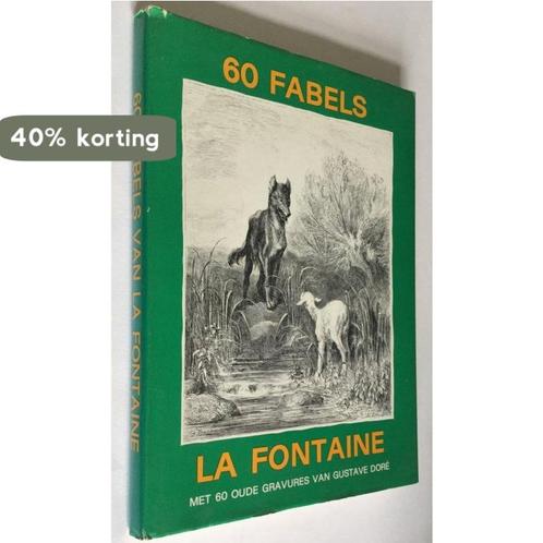 60 fabels 9789024002108 Fontaine, Boeken, Overige Boeken, Gelezen, Verzenden
