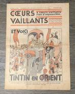 Cœurs Vaillants No 38 - Couverture inédite Tintin en Orient, Boeken, Nieuw