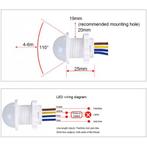 Automatische PIR Motion licht Sensor, Verzenden, Nieuw