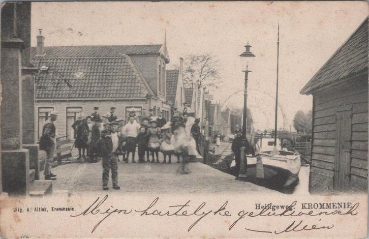 KROMMENIE - Heiligeweg, Verzamelen, Ansichtkaarten | Nederland