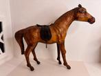 Hand Made - Speelgoed - Toy - Large Antique Leather Covered