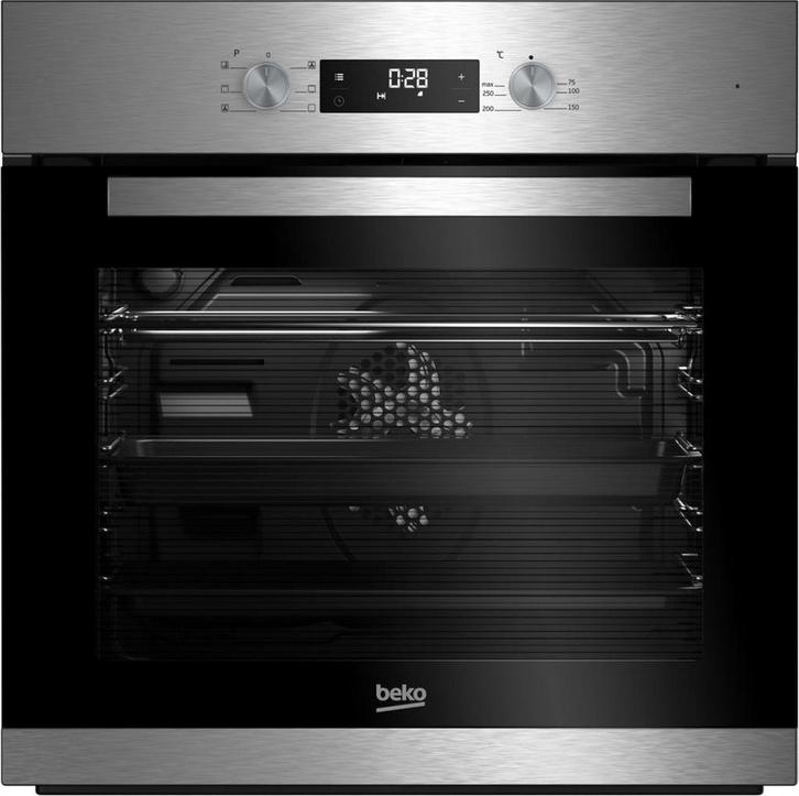 Beko Bbqe22300x Inbouw Oven  - Simplysteam - Hete Lucht &, Witgoed en Apparatuur, Ovens, Nieuw, Ophalen of Verzenden
