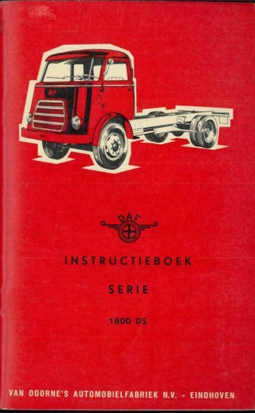 1959 DAF SERIE 1800DS instructieboekje Nederlands, Auto diversen, Handleidingen en Instructieboekjes, Verzenden