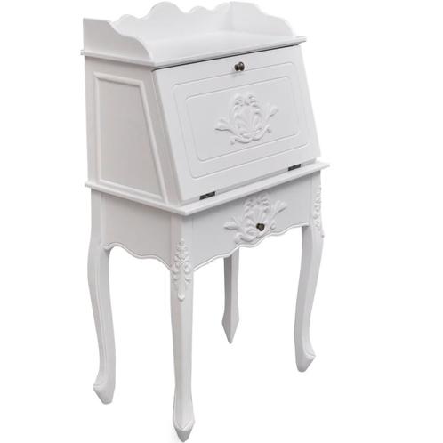 vidaXL Franse secretaire hout, Huis en Inrichting, Bureaus, Nieuw, Verzenden