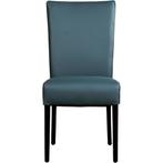 Leren eetkamerstoel Just - Toledo Whale (blauw/grijs) -, Huis en Inrichting, Stoelen, Overige kleuren, Bohemian, Eigentijds, Klassiek, Retro, Romantisch, Scandinavisch