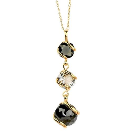 Andrea Marazzini Bubble Black swarovski kristallen kettin..., Sieraden, Tassen en Uiterlijk, Kettinghangers, Verzenden