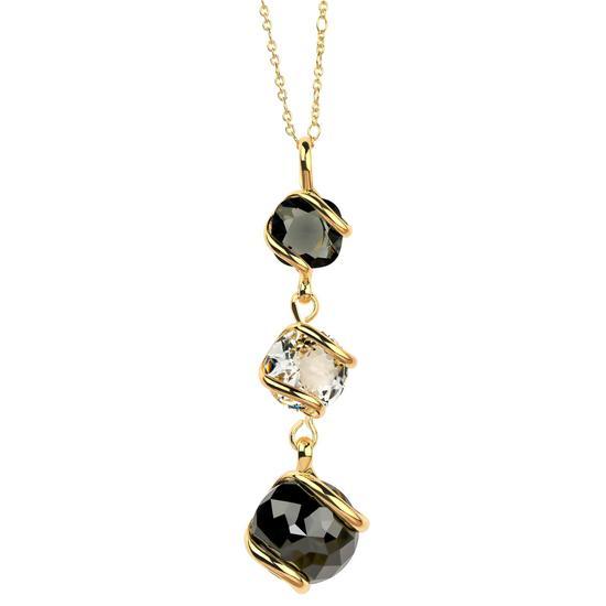 Andrea Marazzini Bubble Black swarovski kristallen kettin..., Sieraden, Tassen en Uiterlijk, Kettinghangers, Verzenden