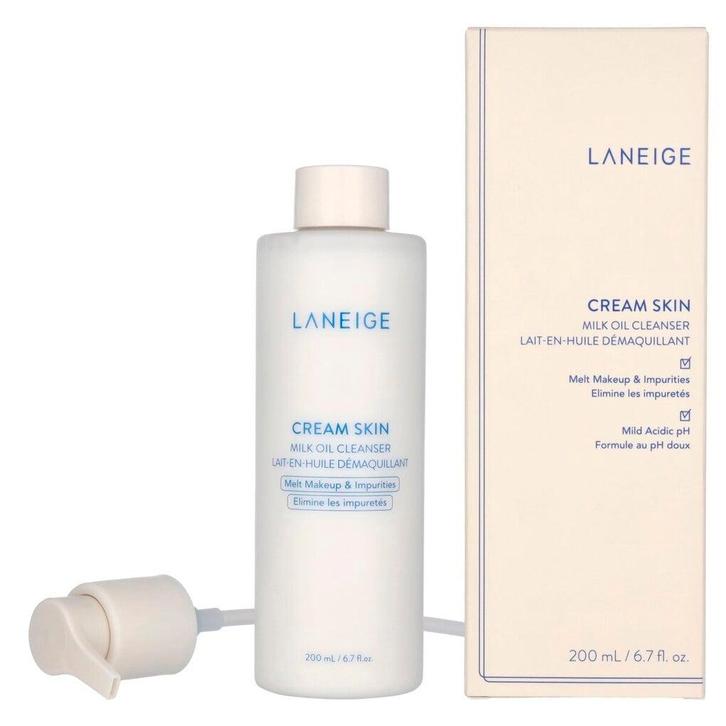 Laneige Cream Skin Milk Oil Cleanser, Sieraden, Tassen en Uiterlijk, Uiterlijk | Gezichtsverzorging, Nieuw, Verzenden