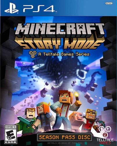 Playstation 4 Minecraft: Story Mode - Season Pass, Spelcomputers en Games, Games | Sony PlayStation 4, Zo goed als nieuw, Verzenden