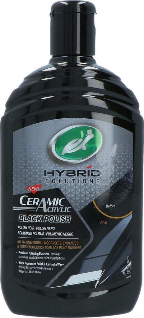 Turtle Wax Hybrid Solutions Ceramic Acrylic Black Polish -, Auto diversen, Auto-accessoires, Zo goed als nieuw, Ophalen of Verzenden