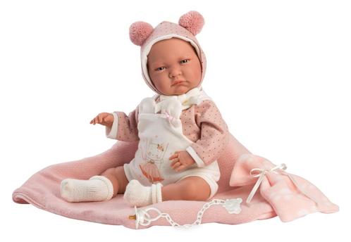 Llorens Huilende Lala Babypop 42Cm (Poppen 37- 45 cm), Kinderen en Baby's, Speelgoed | Poppen, Babypop, Nieuw, Ophalen of Verzenden