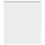 vidaXL Rolgordijn verduisterend 130x130 cm stofbreedte 126,6, Verzenden, Nieuw, Wit