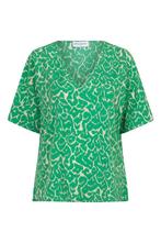 -30% Lofty Manner  Lofty Manner Blouse iggy dessin  maat L, Verzenden, Nieuw, Groen
