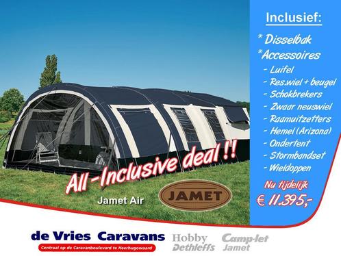 **Jamet Tenttrailers All Inclusive!!**, Caravans en Kamperen, Vouwwagens, tot en met 6