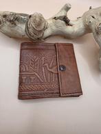 Handgemaakte Leren vierkantige portemonnee voor mannen -, Nieuw