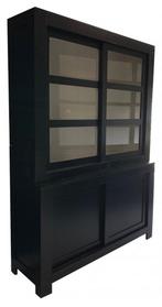 Buffetkast zwart - Rucphen 160cm, Ophalen of Verzenden, Nieuw