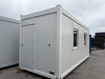 Kantoorunit - 6 x 2,5 meter | (NU625ZR2R) met 2 zijramen rec beschikbaar voor biedingen