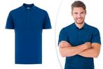 2dekans | Milanoro - Elegante polo voor heren - Koningsblauw, Kleding | Heren, Blauw, Overige maten, Ophalen of Verzenden, Zo goed als nieuw