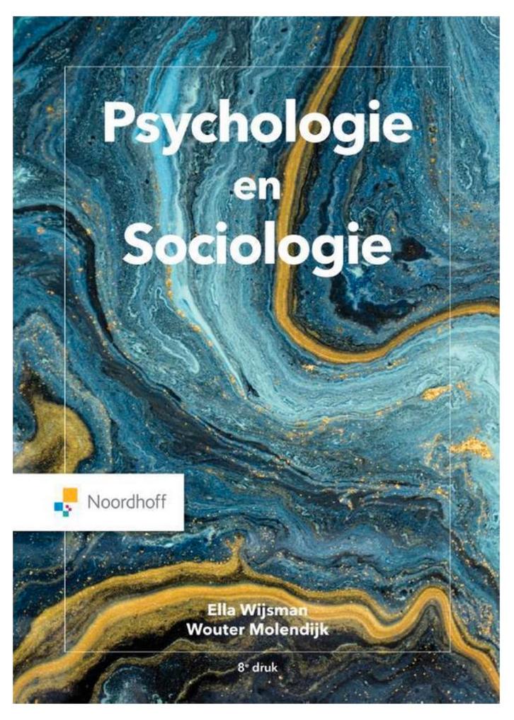 Psychologie en sociologie, 9789001738884, Boeken, Studieboeken en Cursussen, Zo goed als nieuw, Verzenden