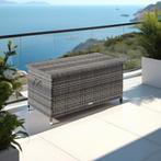 Wicker opbergbox Kiruna met kunststof gaas, 120x55x61,5cm, 2, Verzenden, Nieuw