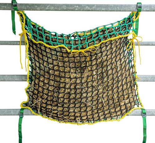 Slowfeeder hooinet Vario 1,0 x 0,9 m, maaswijdte 4,5 / 6 cm, Dieren en Toebehoren, Paarden en Pony's | Overige Paardenspullen