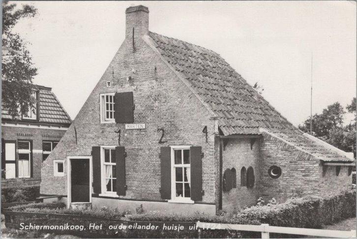 SCHIERMONNIKOOG - Het oude eilander huisje uit 1724, Verzamelen, Ansichtkaarten | Nederland, Verzenden