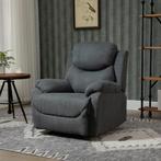 TRUUSK Fauteuil met Ligfunctie - 150° Kantelbaar - Linnenloo, Huis en Inrichting, Fauteuils, Verzenden, Nieuw