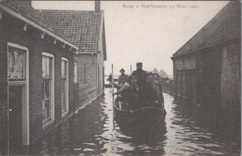 OUD-VOSSEMEER - Ramp te Oud-Vossemeer (13 Maart 1906), Verzamelen, Ansichtkaarten | Nederland, Verzenden