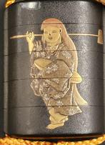 Inro, ojime Edo-periode - Hout, vernis, goud - Japan - Meiji, Antiek en Kunst