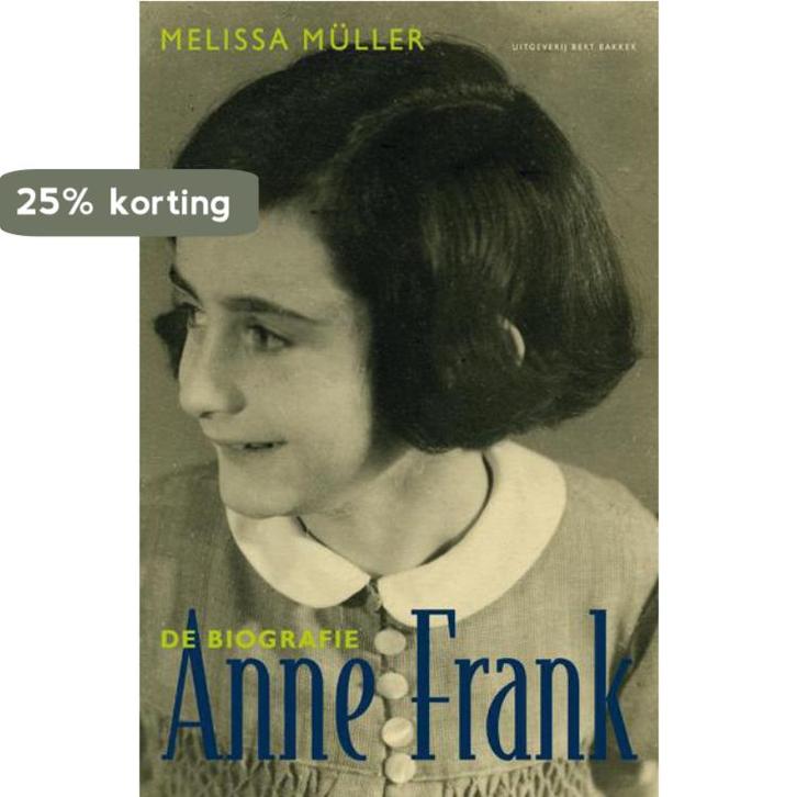 Anne Frank 9789035132146 Melissa Muller, Boeken, Literatuur, Zo goed als nieuw, Verzenden