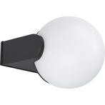 EGLO Rubio Wandlamp Buiten - E27 - 17 cm - Zwart/Wit, Ophalen of Verzenden, Zo goed als nieuw