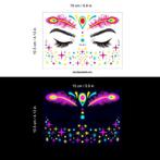 Gezicht Sticker Glow in the Dark Set van 3 (verschillende), Ophalen of Verzenden, Nieuw