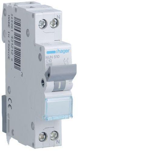 Hager MJN Stroomonderbreker - MJN510, Doe-het-zelf en Verbouw, Elektra en Kabels, Overige typen, Nieuw, Verzenden