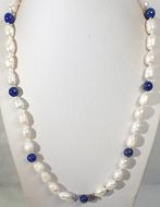 Natuurlijke parels, natuurlijke Lapis Lazuli en Griekse